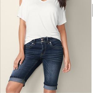 VENUS Long Jean Bermuda Shorts